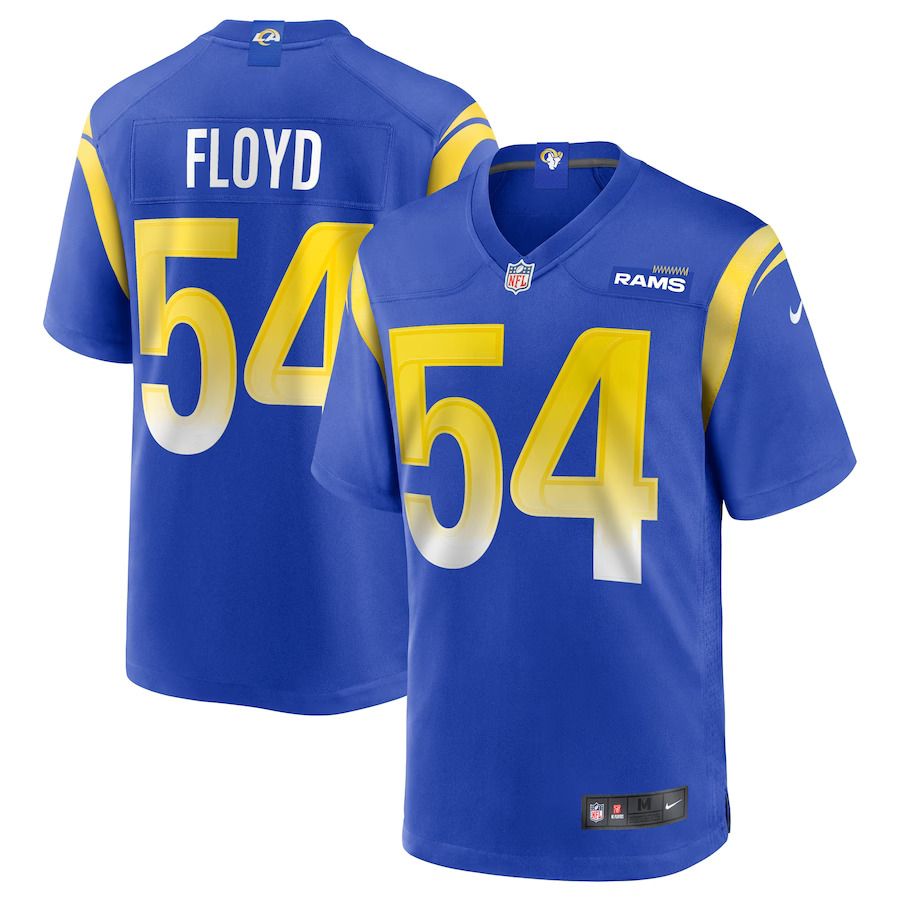Men Los Angeles Rams #54 Leonard Floyd Nike Royal Game NFL Jersey
